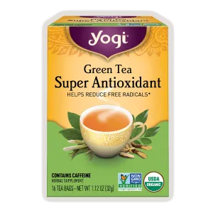 Yogi Tea | Super Antioxidant | Herbal Tea | 16 Tea Bags