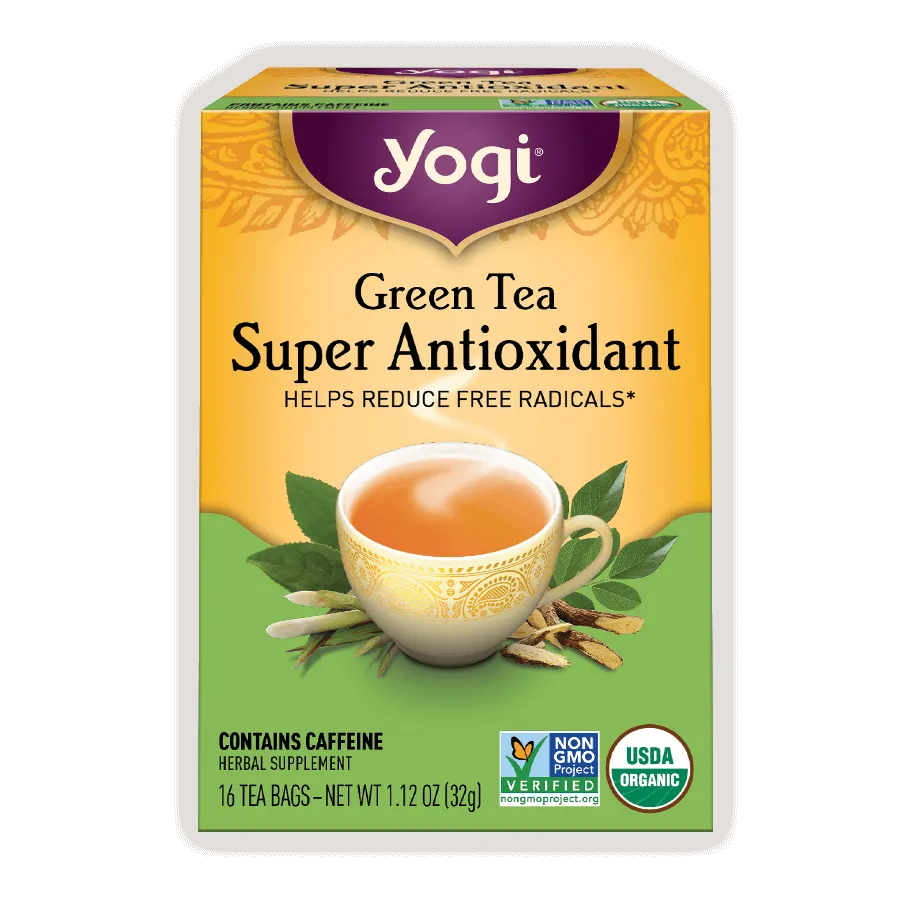 Yogi Tea | Super Antioxidant | Herbal Tea | 16 Tea Bags