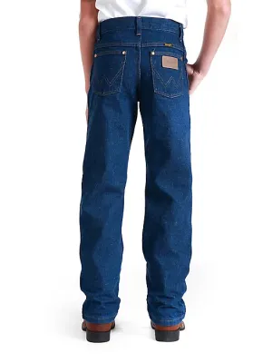 YOUNG MEN'S WRANGLER® COWBOY CUT® ORIGINAL FIT JEAN IN PREWASHED INDIGO | 13mwspi