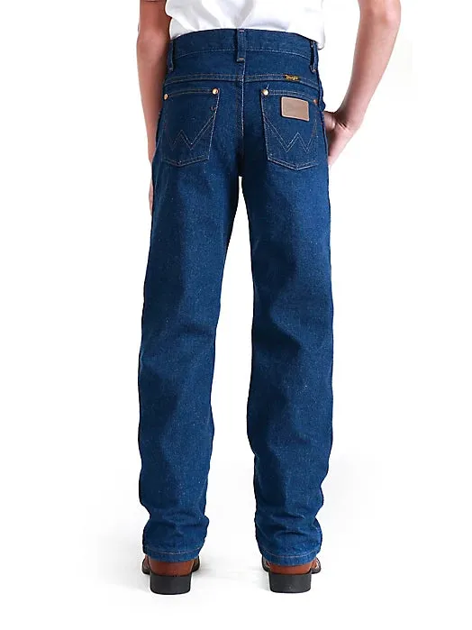 YOUNG MEN'S WRANGLER® COWBOY CUT® ORIGINAL FIT JEAN IN PREWASHED INDIGO | 13mwspi