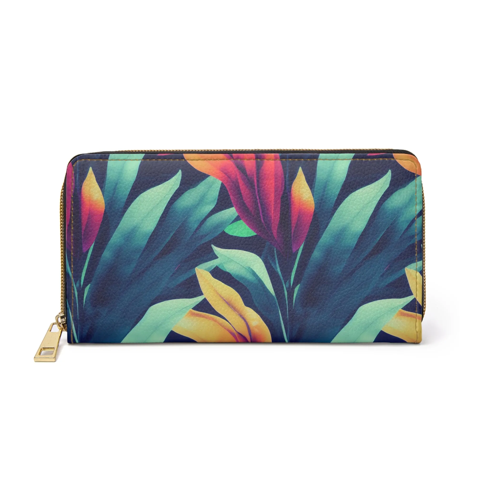 Zipper Wallet - Tropical Oasis