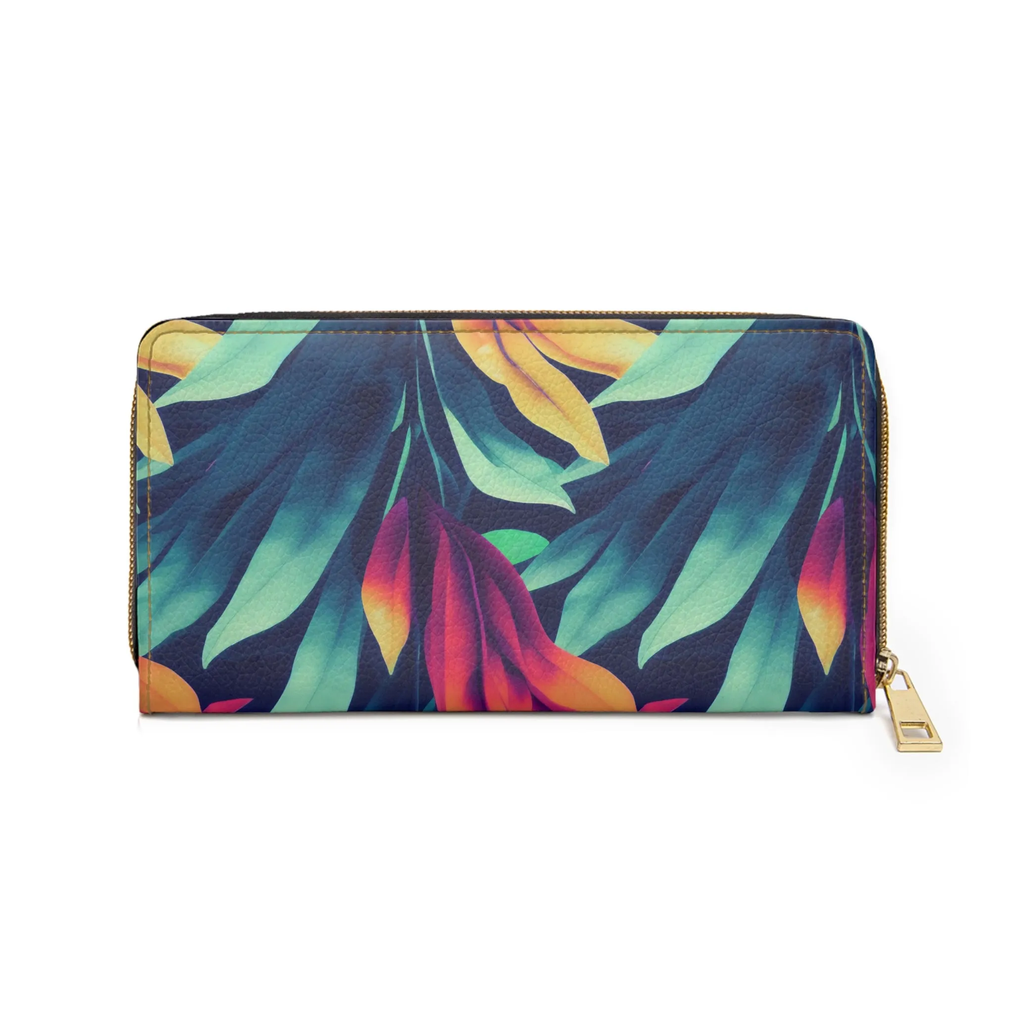 Zipper Wallet - Tropical Oasis